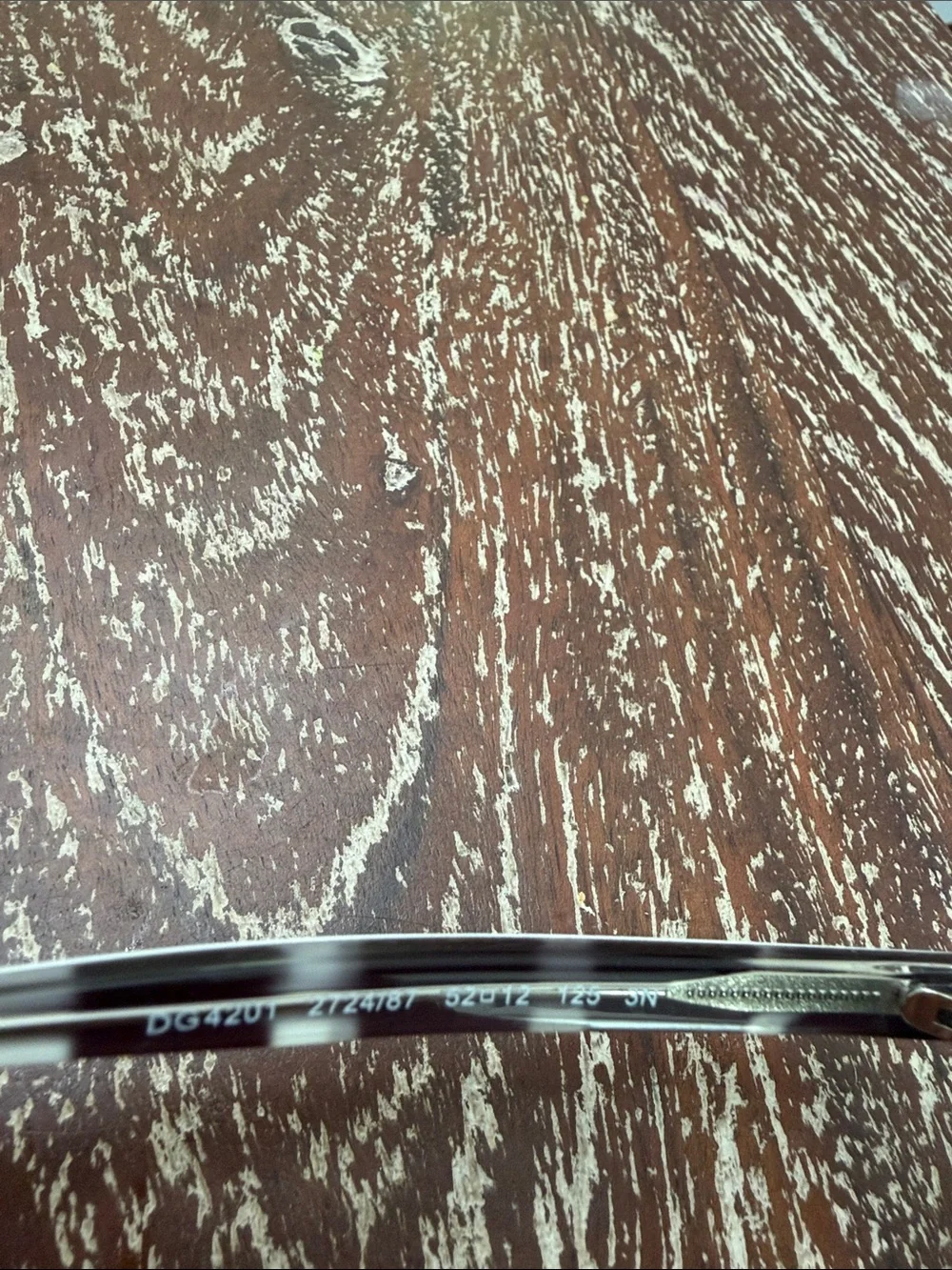 Dolce & Gabbana Black and White Marbled Sunglasses